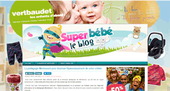 Desktop Screenshot of blog.super-bebe.fr